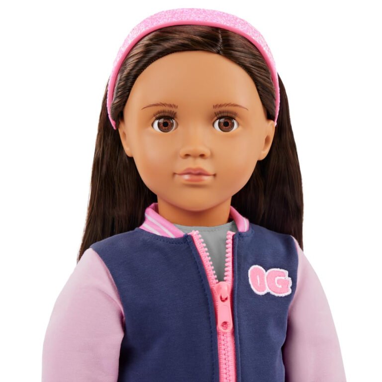 Our Generation - Doll with School Outfit & Bomber Jacket