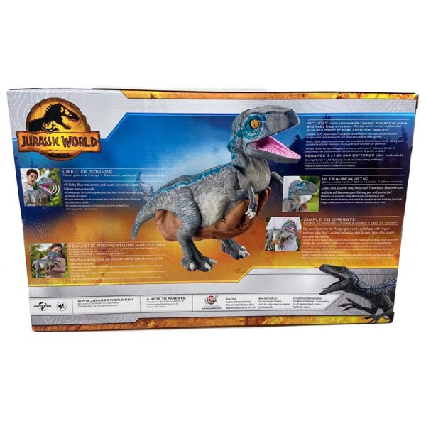 Wow Stuff – Jurassic World Real FX Baby Blue Animatronic Dinosaur