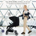 NeobreezI – LITEX Ultra-Lightweight Cabin Size Approved Travel Stroller – Black