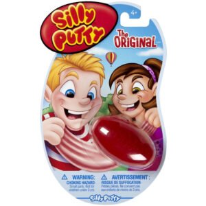 Crayola - Silly Putty Assorted Color 1 pcs | Classic stretchy, bouncy | Makes the perfect stocking stuffer, birthday party Favor, or Easter basket filler | Silly Putty is safe and nontoxic| Suitable for 4years +