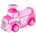 My First Foot to Floor Unicorn– Multicolour | Toddler Walker Foot to Floor Slider | Hidden Storage Space, Moveable Steering Wheel & Squeaky Horn | Pre-School & Nursery Walking Aid | Ages 1+