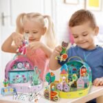 Avenir Little Hands’ Play Box – Miss Bunny’s Home Multicolour | 3D puzzle and laces to create an awesome bunny town | Ideal ages 3+