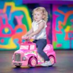 My First Foot to Floor Unicorn– Multicolour | Toddler Walker Foot to Floor Slider | Hidden Storage Space, Moveable Steering Wheel & Squeaky Horn | Pre-School & Nursery Walking Aid | Ages 1+