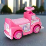 My First Foot to Floor Unicorn– Multicolour | Toddler Walker Foot to Floor Slider | Hidden Storage Space, Moveable Steering Wheel & Squeaky Horn | Pre-School & Nursery Walking Aid | Ages 1+
