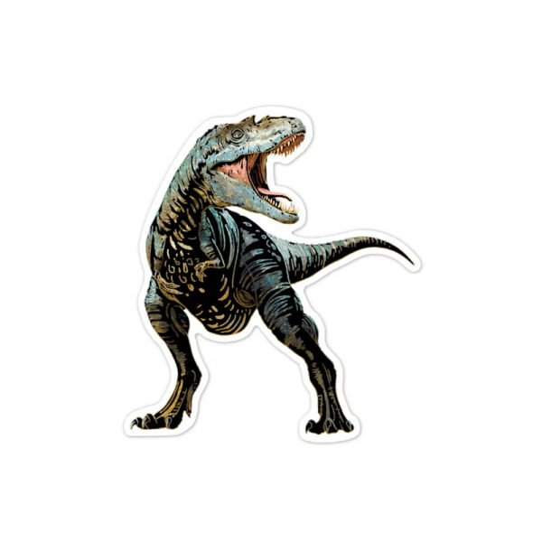 Avenir – Scratch Stickers – Dinosaur Multicolour | Decorate and colour the 4 ferocious dinosaur stickers with scratch art | For ages 3 years+