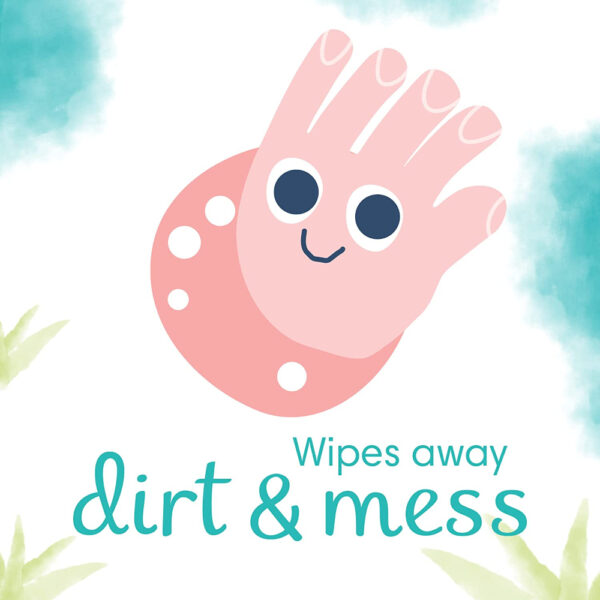 Pampers – Complete Clean Baby Wipes with Aloe Vera Lotion for Hands & Face, 2+1 Packs, 192 Count