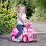 My First Foot to Floor Unicorn– Multicolour | Toddler Walker Foot to Floor Slider | Hidden Storage Space, Moveable Steering Wheel & Squeaky Horn | Pre-School & Nursery Walking Aid | Ages 1+