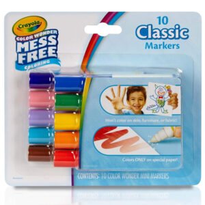 Crayola – Color Wonder Mess Free Pad & Marker Spidey and his Amazing Friends | This set makes the perfect portable creative activity Great for travel, plane rides holidays | Ideal for children ages 3 and up
