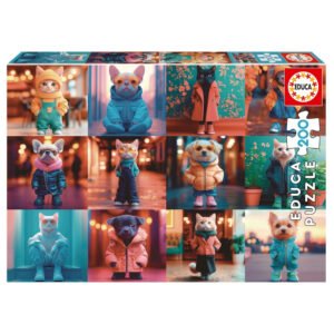 Educa - 200 Fashion Animals FSC