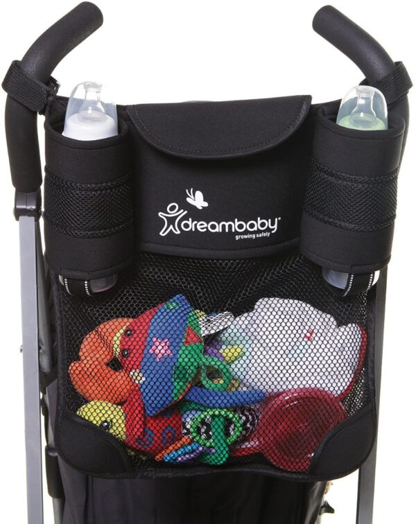 Dreambaby Stroller Organiser With Cup Holders