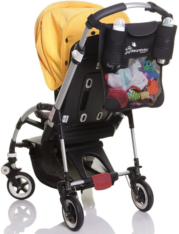 Dreambaby Stroller Organiser With Cup Holders