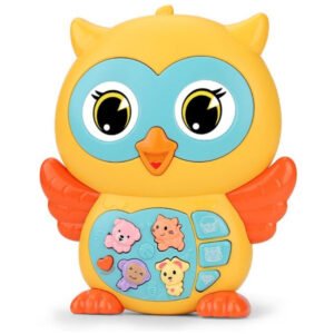 Little Angel - Baby Musical Owl Toy with Lights & Sounds - Yellow