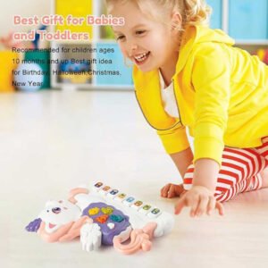 Little Angel - Baby Musical Toy with Lights & Sounds for Early Learning - Purple
