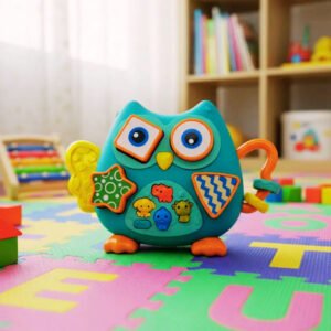 Little Angel - Baby Musical Elephant Toy with Lights & Sound - Yellow