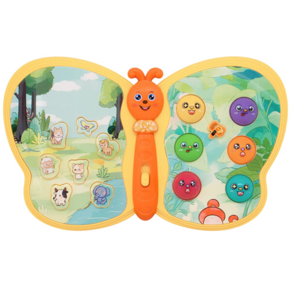Little Angel – Baby Musical Butterfly Toy with Lights & Sounds – Orange