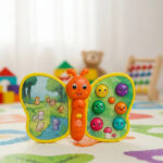 Little Angel – Baby Musical Butterfly Toy with Lights & Sounds – Orange