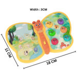 Little Angel – Baby Musical Butterfly Toy with Lights & Sounds – Orange