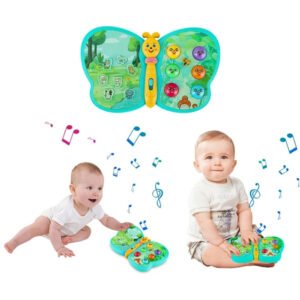 Little Angel - Baby Musical Butterfly Toy with Lights & Sounds - Yellow