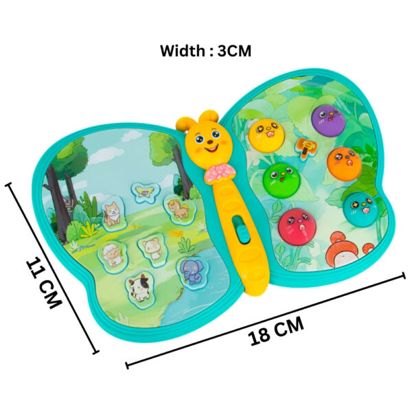 Little Angel – Baby Musical Butterfly Toy with Lights & Sounds – Yellow