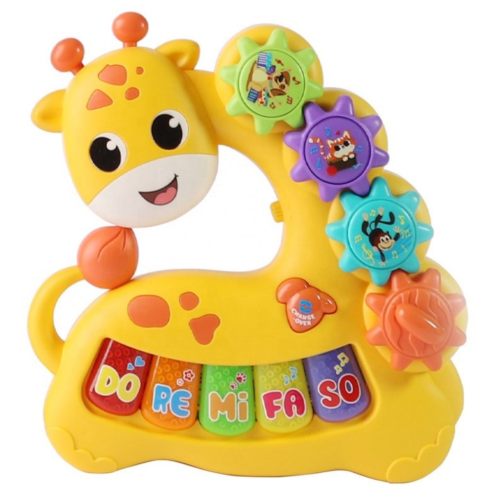 Little Angel – Baby Musical Giraffe Piano Toy with Lights & Sounds