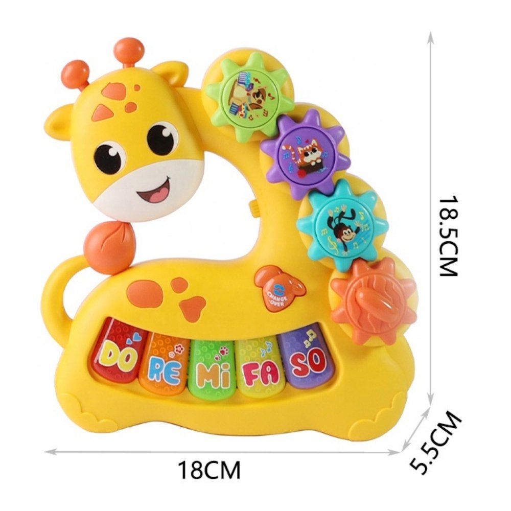 Little Angel – Baby Musical Giraffe Piano Toy with Lights & Sounds
