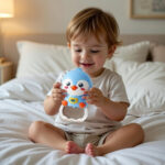 Little Angel – Baby Musical Penguin Rattle Toy for Infants