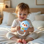 Little Angel – Baby Musical Penguin Rattle Toy for Infants