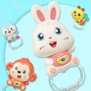 Little Angel - Baby Musical Rattle Toy Bunny for Infants