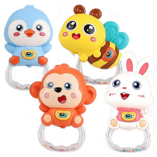 Little Angel – Baby Musical Rattle Monkey Toy for Infants Early Learning