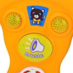 Little Angel – Baby Musical Steering Wheel Toy with Lights – Yellow