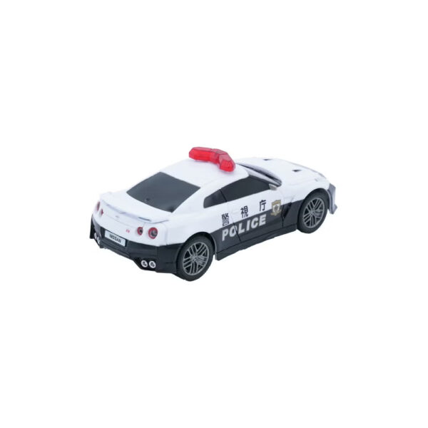 D-Power – 1:32 Scale GT-R Tokyo Police RC Car White
