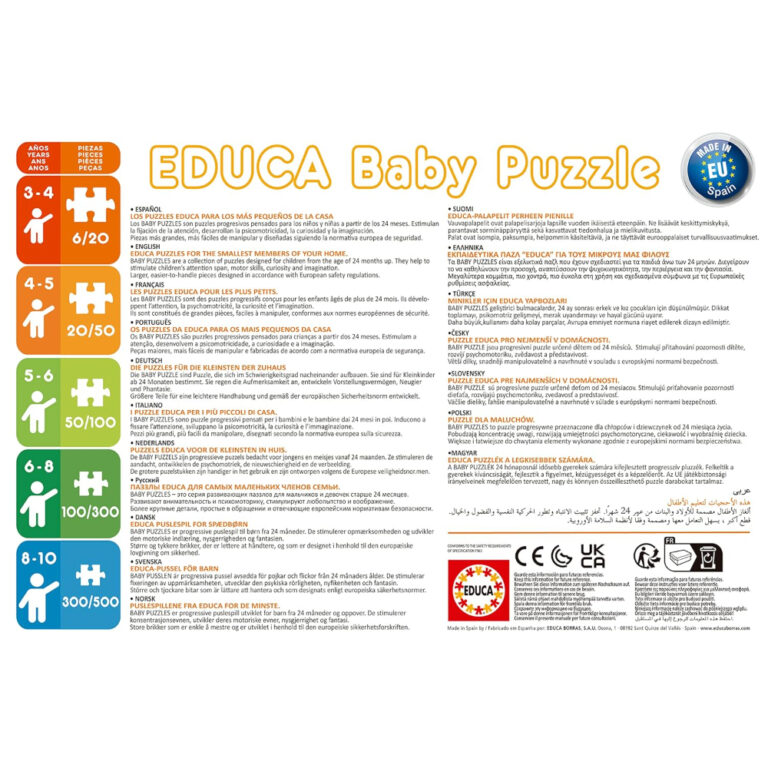 Educa - Baby Puzzles Minnie FSC