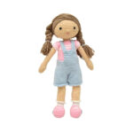 Happy Threads – Handmade Crocheted Love & Care Emma Doll (17 inches) – Multicolour | Crochet Toys | Child Safe | for Babies 6 Months & Above | Dolls for Boys/Girls| For Birthday Gift | Decorative Items for Room