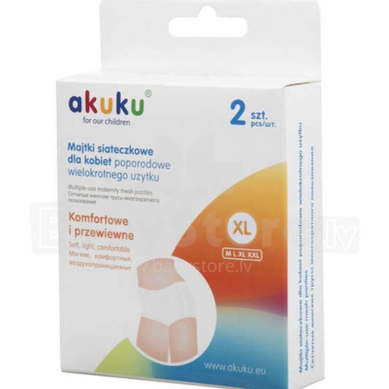 AKUKU - Multiple-Use Maternity Mesh Pants (2 Pcs) - Size XL