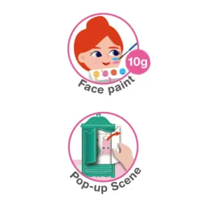 Avenir - Sticker Book Dress Up Fun Multicolour | Easy, mess-free and fun! Convenient carry handle and beautiful illustrations | Peel off the stickers | Convenient carry handle | Ages 3+