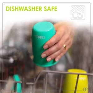 BBLuv - Kup Convertible Silicone Sippy Cup (LFGB) - Aqua