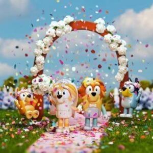 Bluey Season 10 Figure 4 Pack Special Set – Kids Collectible Character Toy Set