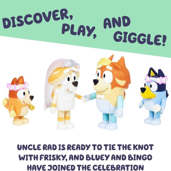 Bluey Season 10 Figure 4 Pack Special Set – Kids Collectible Character Toy Set
