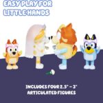 Bluey Season 10 Figure 4 Pack Special Set – Kids Collectible Character Toy Set