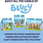 Bluey Season 10 Figure 4 Pack Special Set – Kids Collectible Character Toy Set