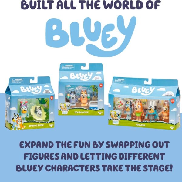 Bluey Season 10 Figure 4 Pack Special Set – Kids Collectible Character Toy Set