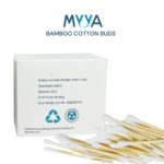 Myya – Bamboo Cotton Earbuds, 200 pieces