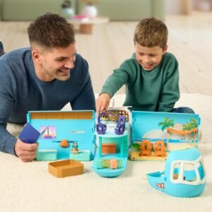 Bluey Season 11 3-in-1 Airplane Playset – Interactive Kids Toy for Imaginative Play