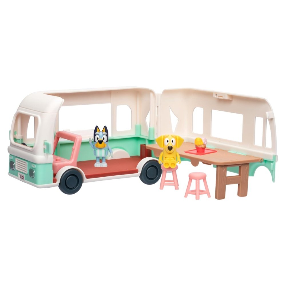 Bluey Birthday Series 11 Ice Cream Truck Playset – Kids Pretend Play Toy