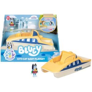 Bluey S13 Color Change Motorboat Vehicle – Exclusive Bluey Toy
