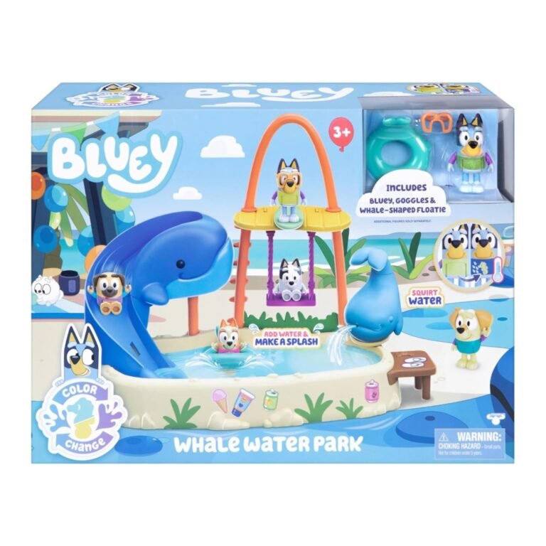 Bluey S13 Color Change Whale Island Playset – Exclusive Kids Playset