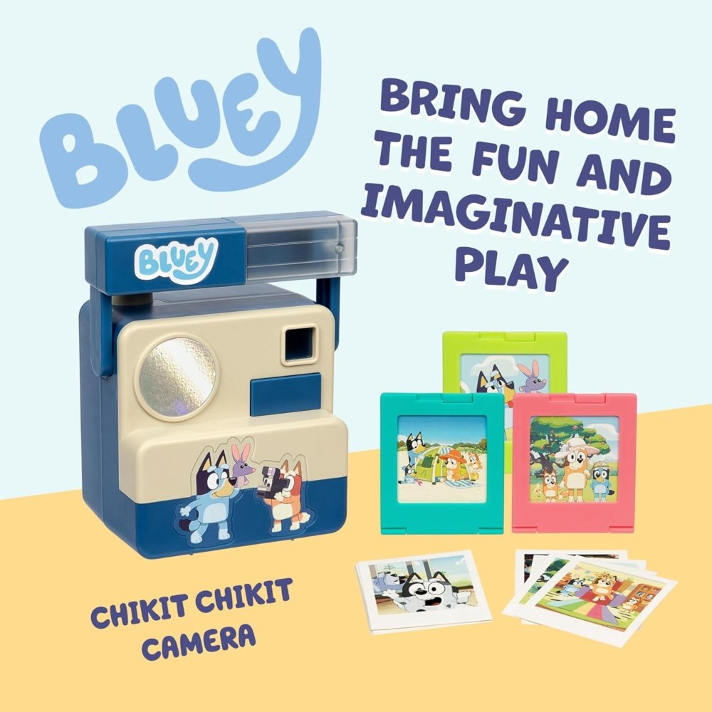 Bluey S13 Role-Play Chikit Chikit Camera – Interactive Kids Toy