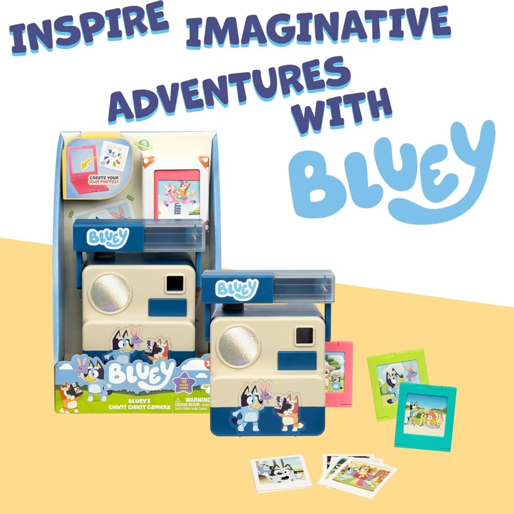 Bluey S13 Role-Play Chikit Chikit Camera – Interactive Kids Toy