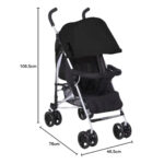 Bumble & Bird – Light Baby Travel Stroller – Black