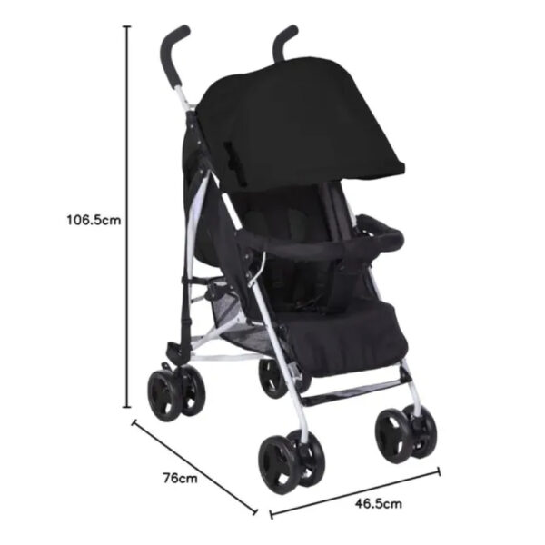 Bumble & Bird – Light Baby Travel Stroller – Black